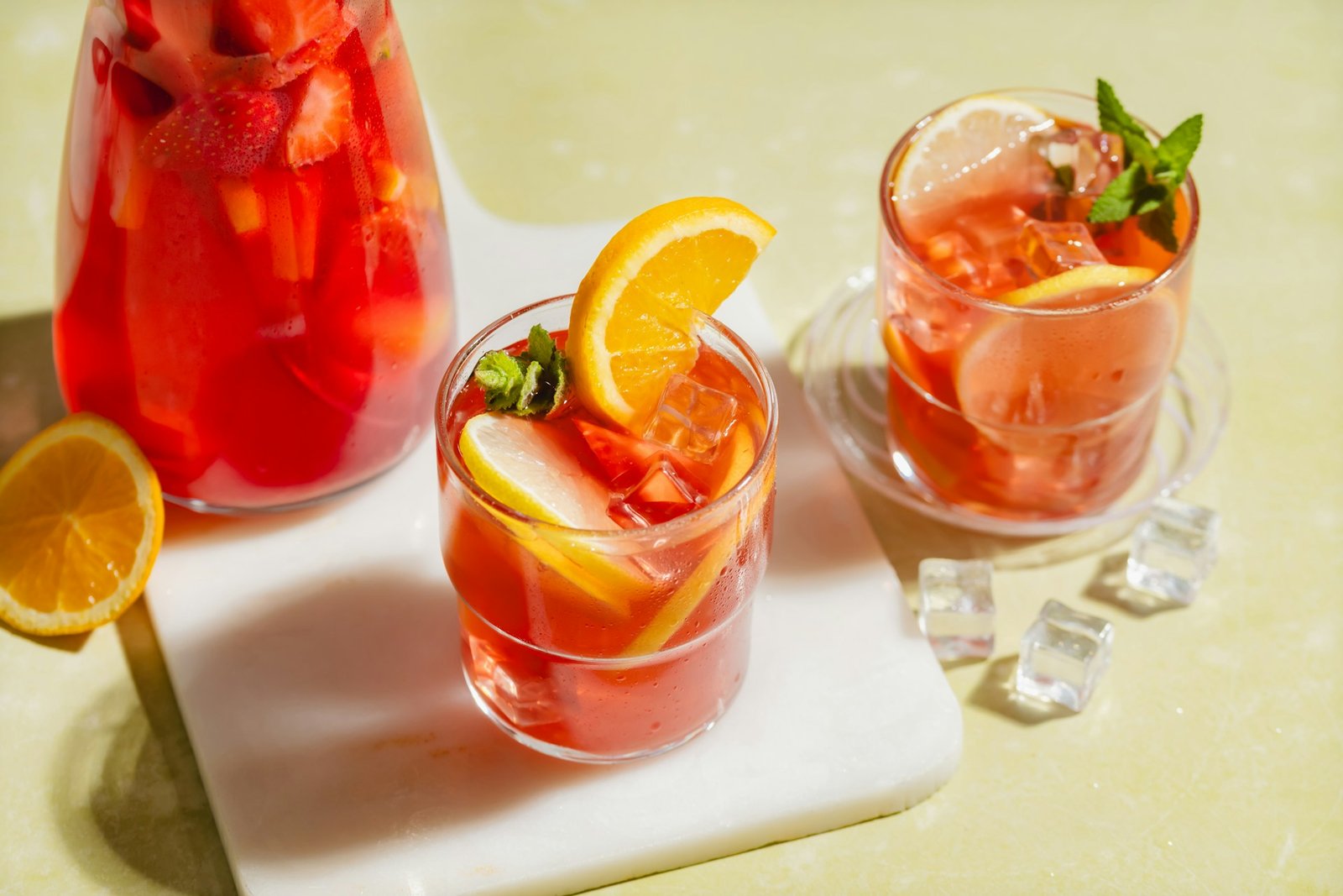 crafting cocktails
